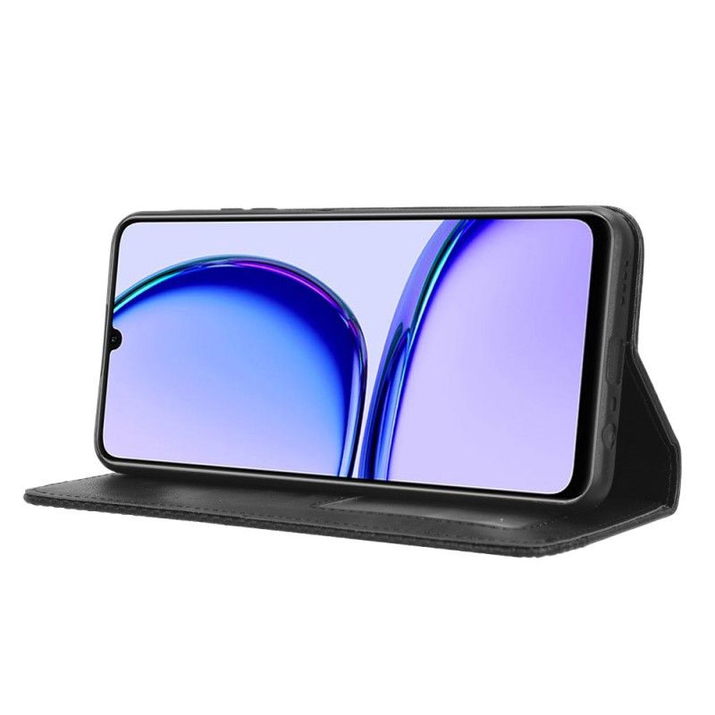 Flip Cover Til Realme C53 Vintage Stil