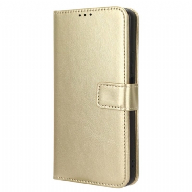 Læder Cover Realme C53 Prangende Kunstlæder