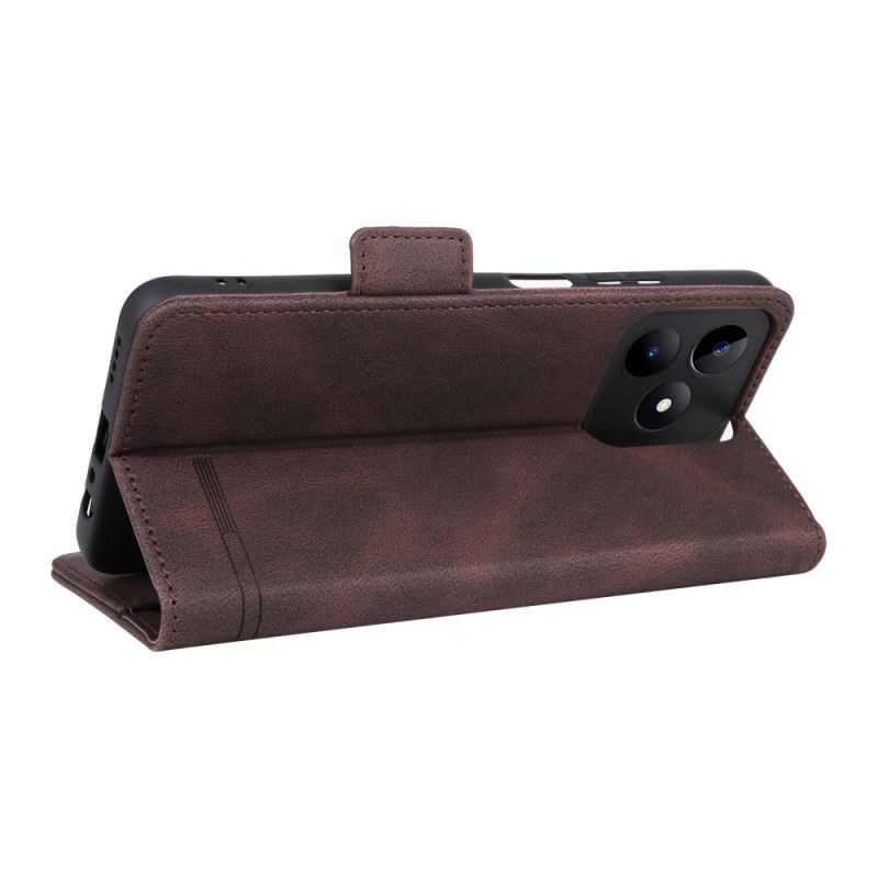 Læder Cover Realme C53 Telefon Etui Retrodesign