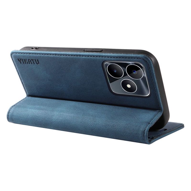 Læder Cover Realme C53 Telefon Etui Yikatu