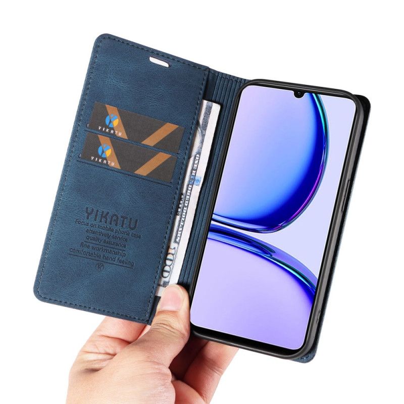 Læder Cover Realme C53 Telefon Etui Yikatu