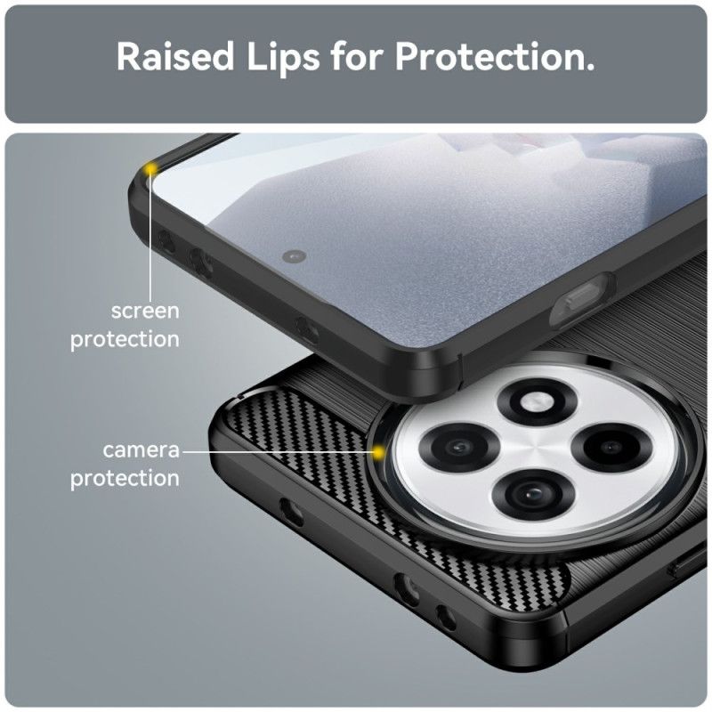Cover Oneplus 13r Børstet Kulfiber