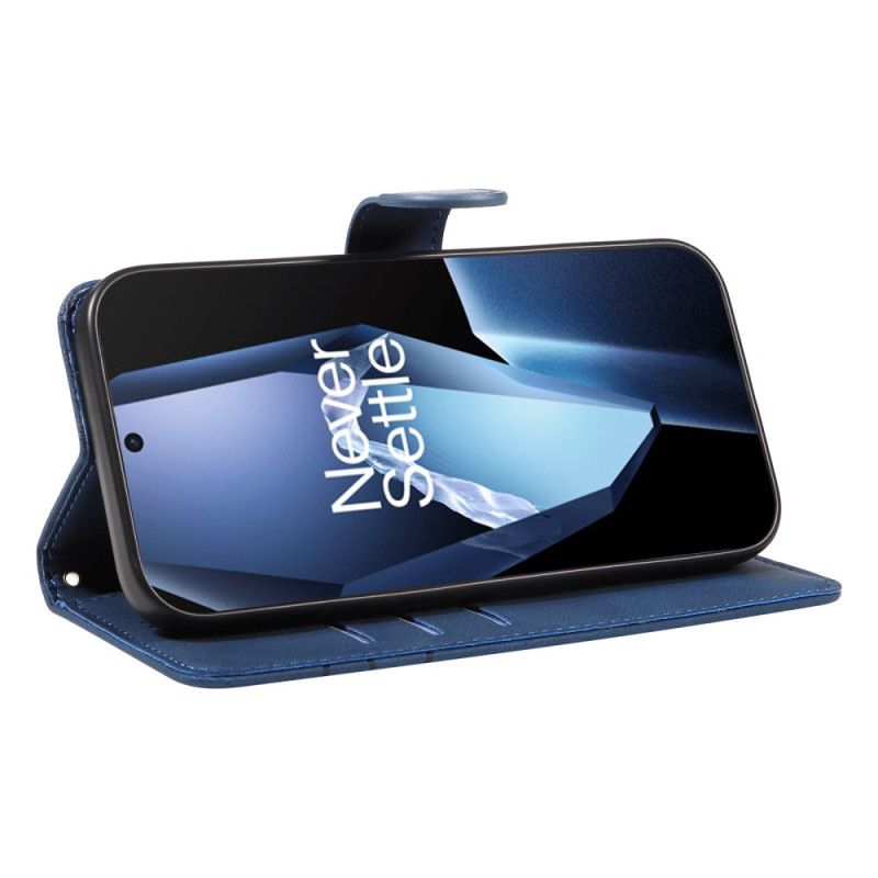 Flip Cover Oneplus 13r Bølgede Linjer