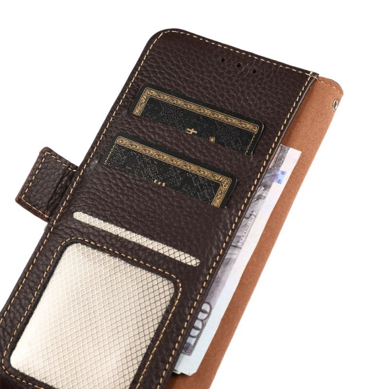 Flip Cover Oneplus 13r Khazneh Læder Rfid Beskyttelse