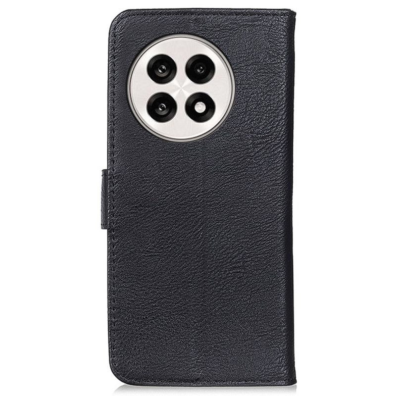 Flip Cover Oneplus 13r Khazneh Lædereffekt