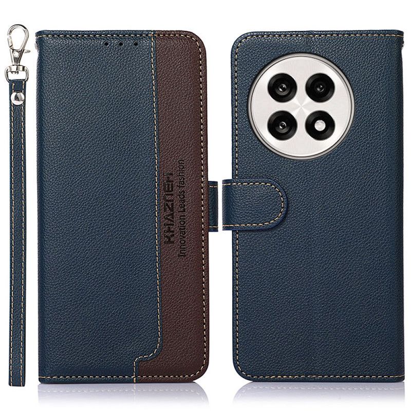 Flip Cover Oneplus 13r Khazneh Tofarvet Rfid-beskyttelse