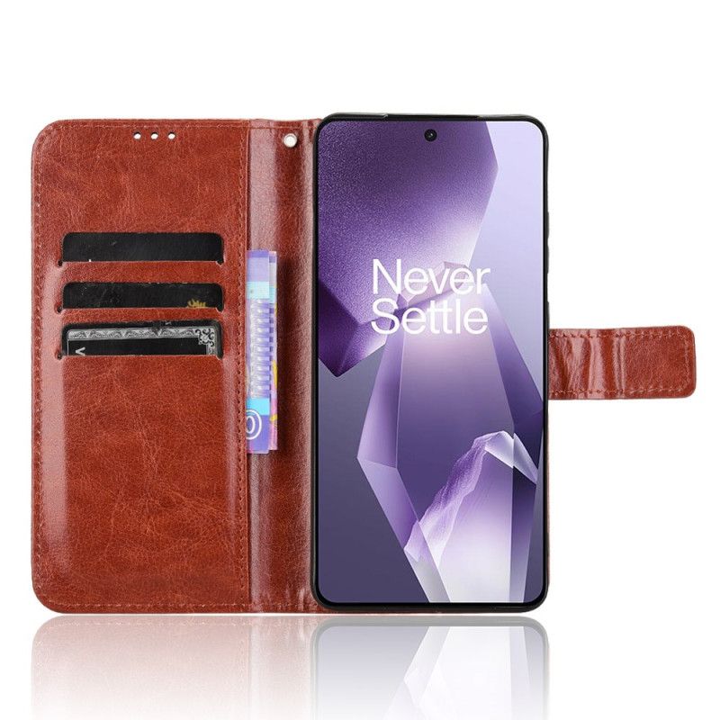 Flip Cover Oneplus 13r Prangende Kunstlæder