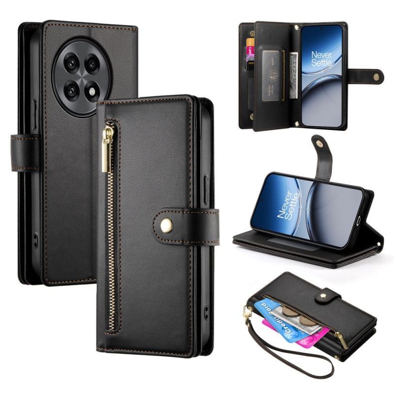 Flip Cover Oneplus 13r Pung Med Rem Og Skulderrem