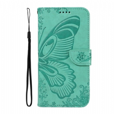 Flip Cover Oneplus 13r Sommerfugledesign Rem Pung