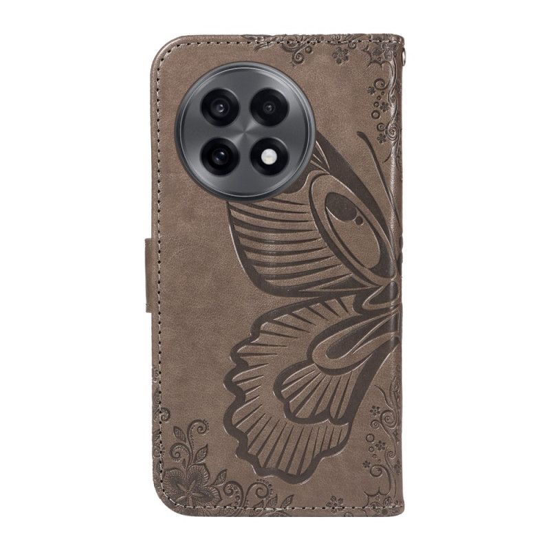 Flip Cover Oneplus 13r Sommerfugledesign Rem Pung