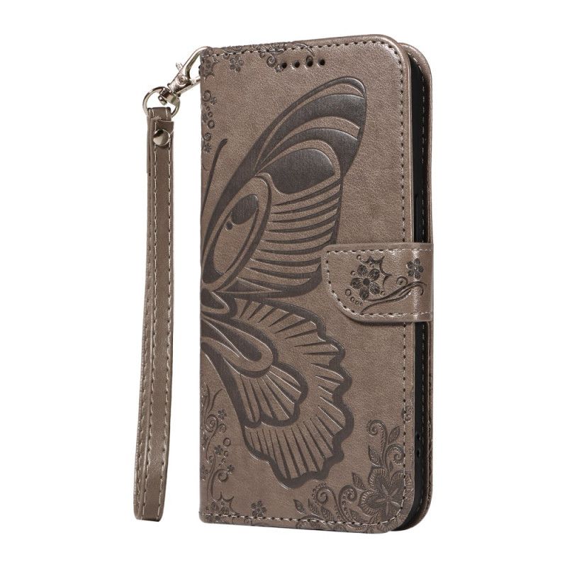 Flip Cover Oneplus 13r Sommerfugledesign Rem Pung