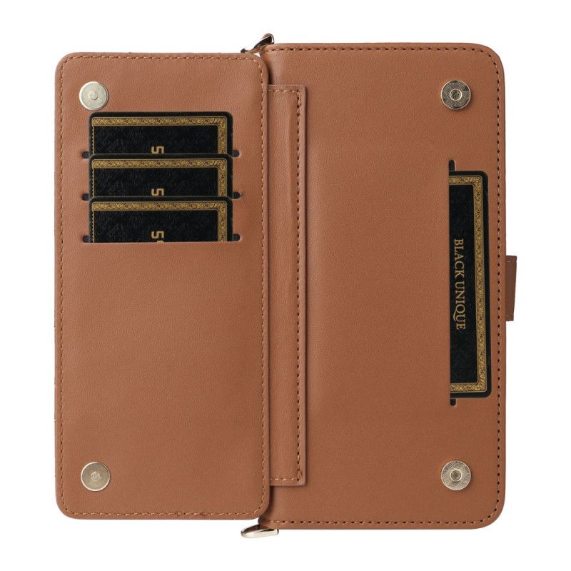 Flip Cover Oneplus 13r Stilfuld Med Rem Og Skulderrem