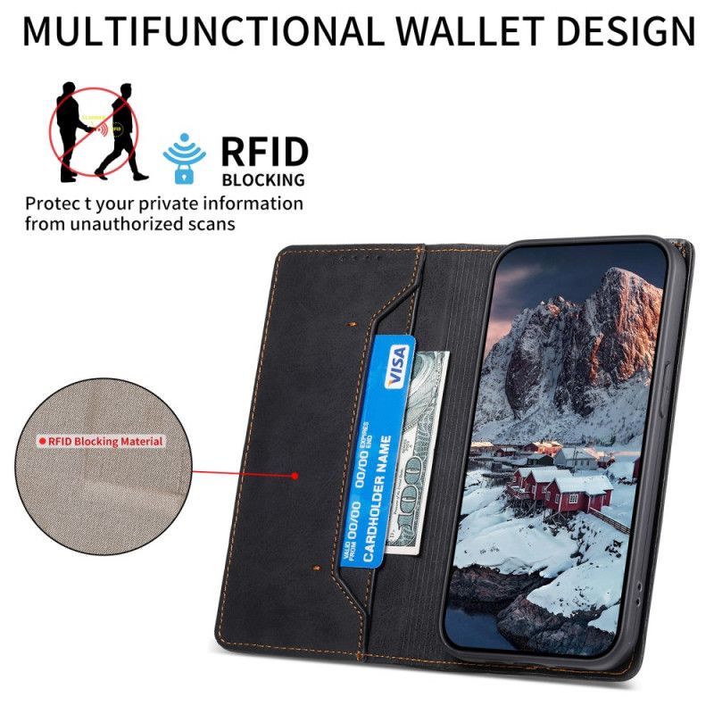 Flip Cover Til Oneplus 13r Rfid-blokering