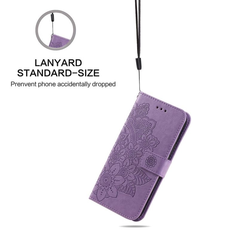Læder Cover Oneplus 13r Mandala-print