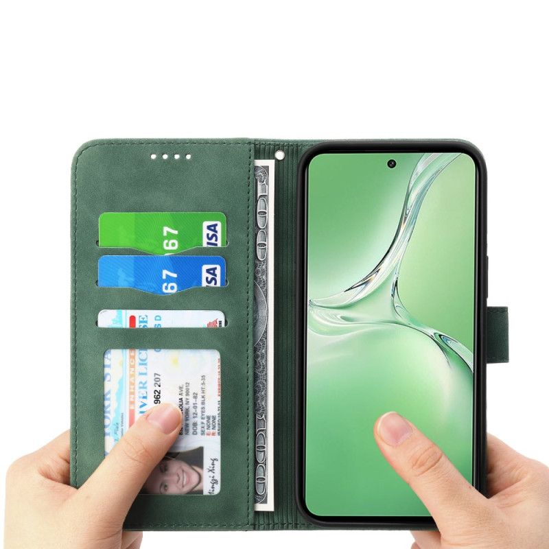 Læder Cover Oneplus 13r Telefon Etui Dierfeng