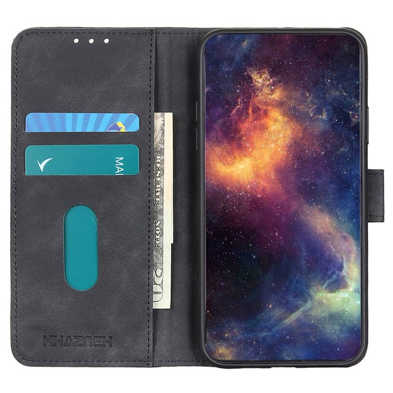 Læder Cover Oneplus 13r Telefon Etui Khazneh Ruskindseffekt