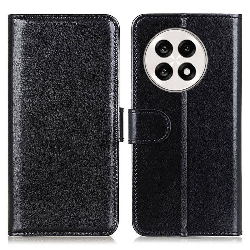 Læder Cover Oneplus 13r Telefon Etui Laklæder Kunstlæder