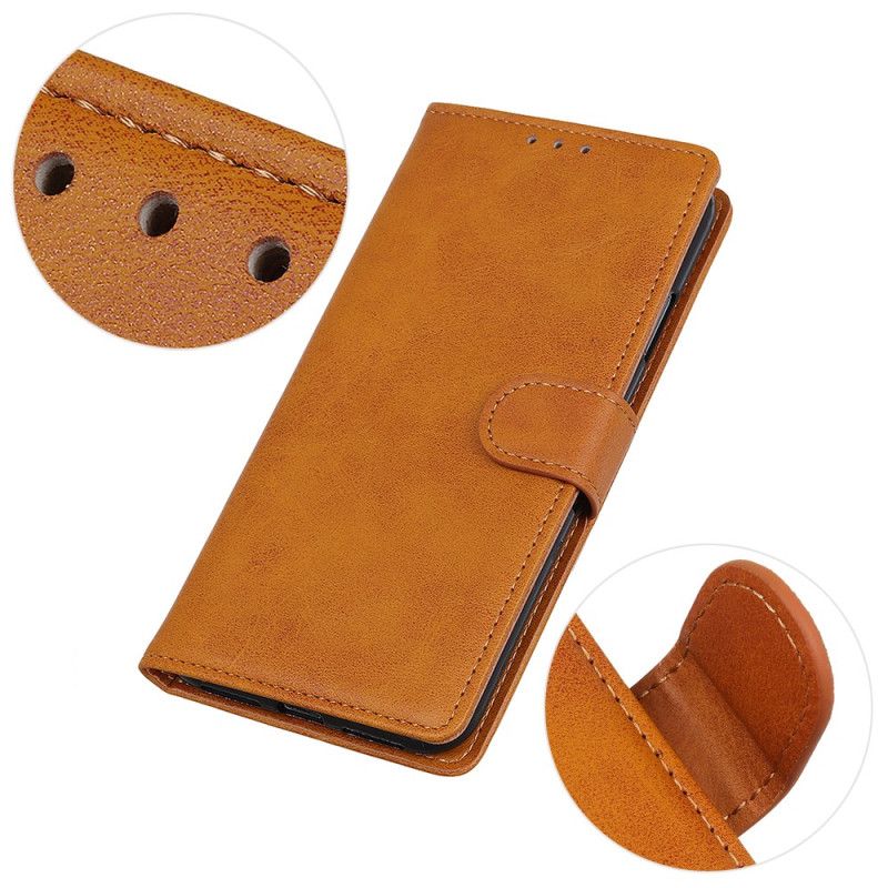Læder Cover Oneplus 13r Telefon Etui Mat Kunstlæder