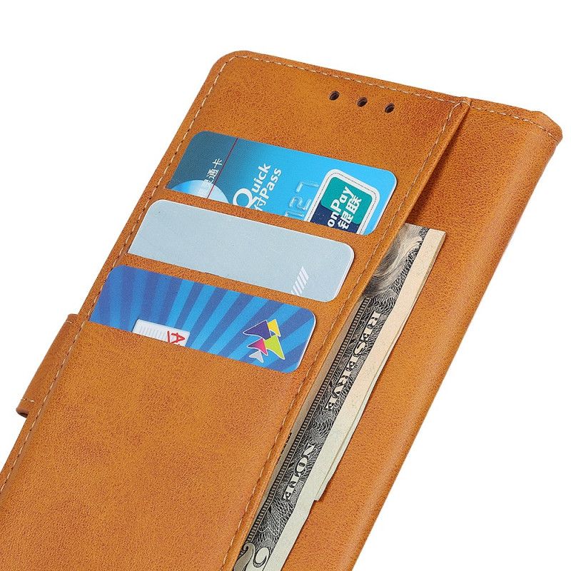 Læder Cover Oneplus 13r Telefon Etui Mat Kunstlæder