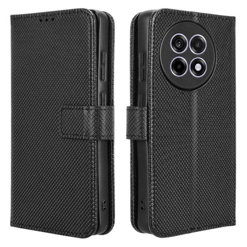 Læder Cover Oneplus 13r Telefon Etui Stroppeprikker