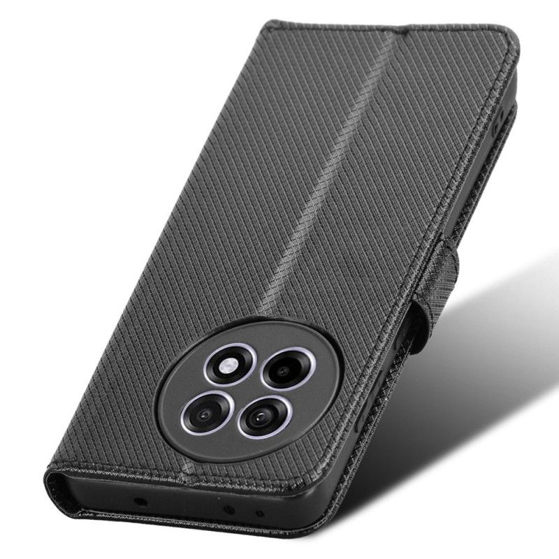 Læder Cover Oneplus 13r Telefon Etui Stroppeprikker