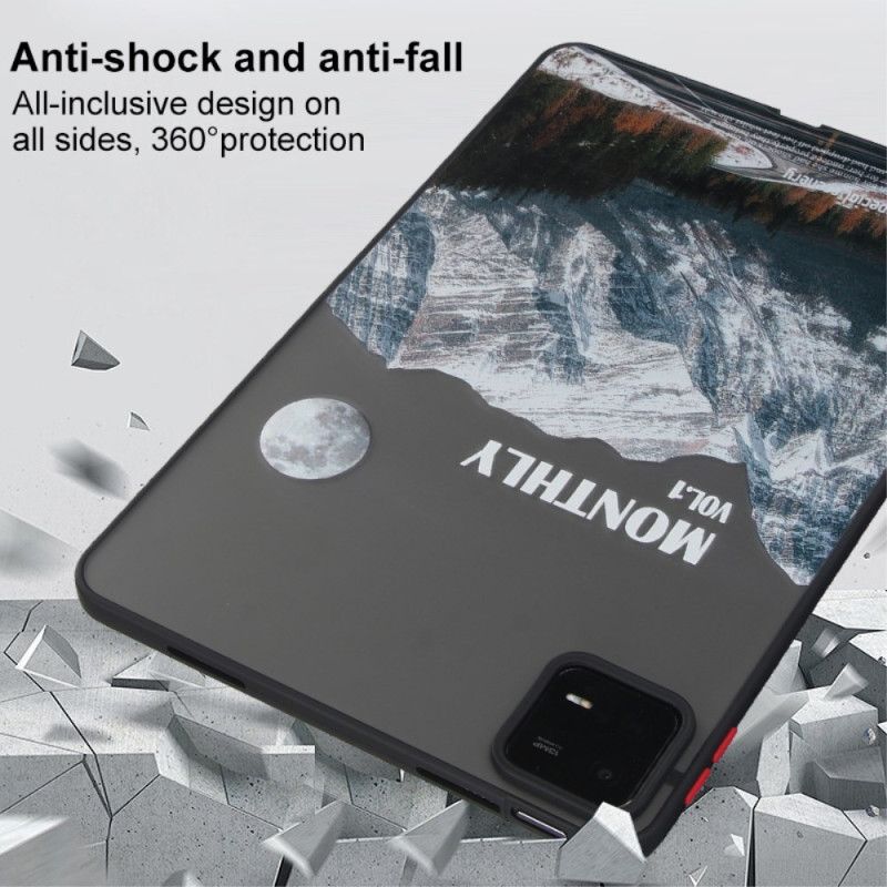 Cover Til Xiaomi Pad 6 Pro Sneklædte Bjerge Og Motorveje