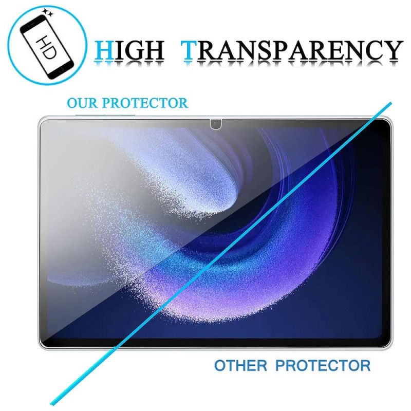 Cover Xiaomi Pad 6 Pro Telefon Etui Transparent Og Hærdet Glasskærmbeskytter