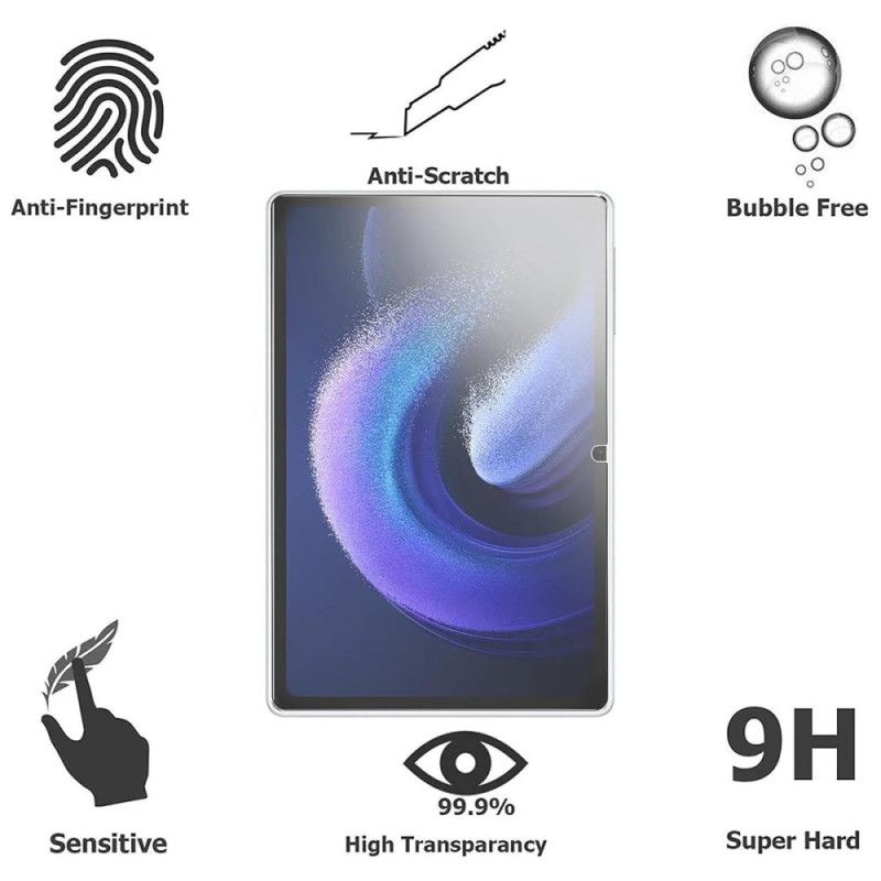 Cover Xiaomi Pad 6 Pro Telefon Etui Transparent Og Hærdet Glasskærmbeskytter