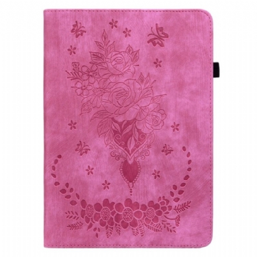 Etui Xiaomi Pad 6 Pro Pink Lædereffekt