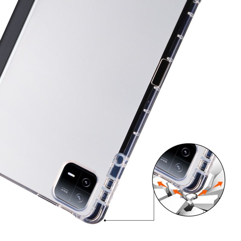 Xiaomi Pad 6 Pro Transparent Bagside Og Stylusholder