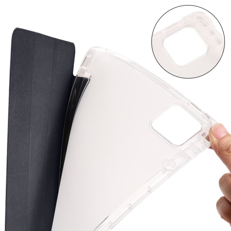 Xiaomi Pad 6 Pro Transparent Bagside Og Stylusholder