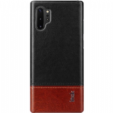 Cover Samsung Galaxy Note 10+ / Note 10+ 5G Imak Bicolor Imiteret Læder
