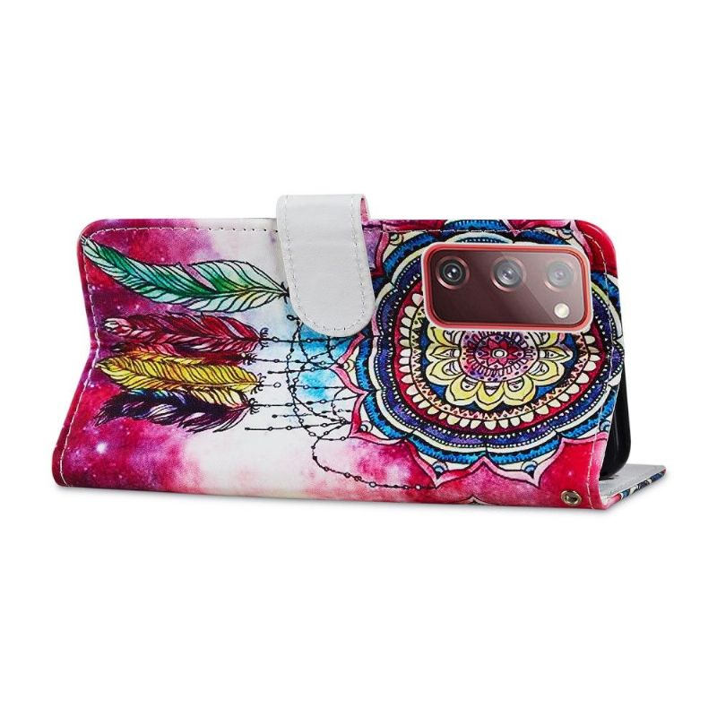Flip Cover Samsung Galaxy S20 FE Farvet Drømmefanger