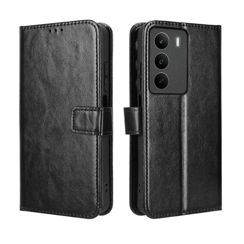 Flip Cover Til Realme C71 Prangende Kunstlæder