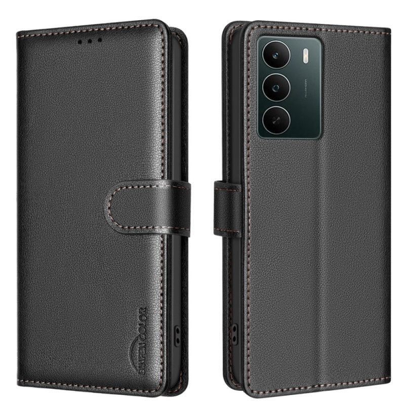 Læder Cover Realme C71 Binfen Color Rfid-pung