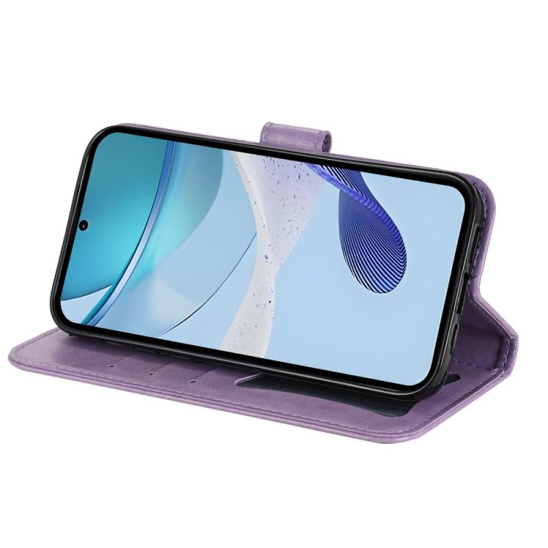 Læder Cover Realme C71 Telefon Etui Mandala-tryk