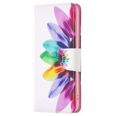 Flip Cover Oppo A98 5g Akvarelblomst