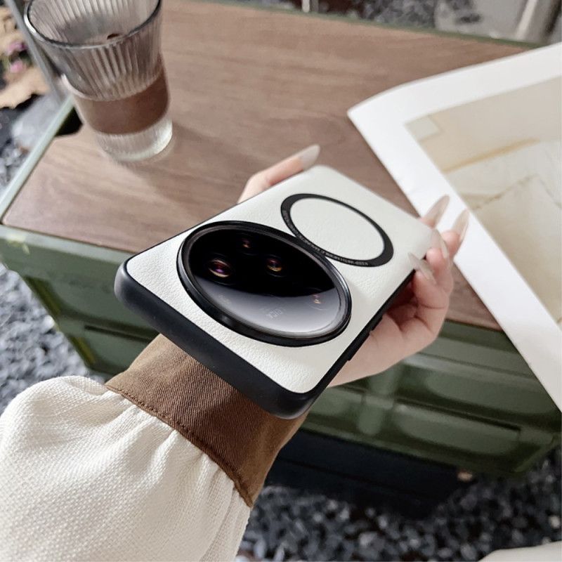 Cover Xiaomi 15 Ultra Kompatibel Med Magsafe-lædereffekt