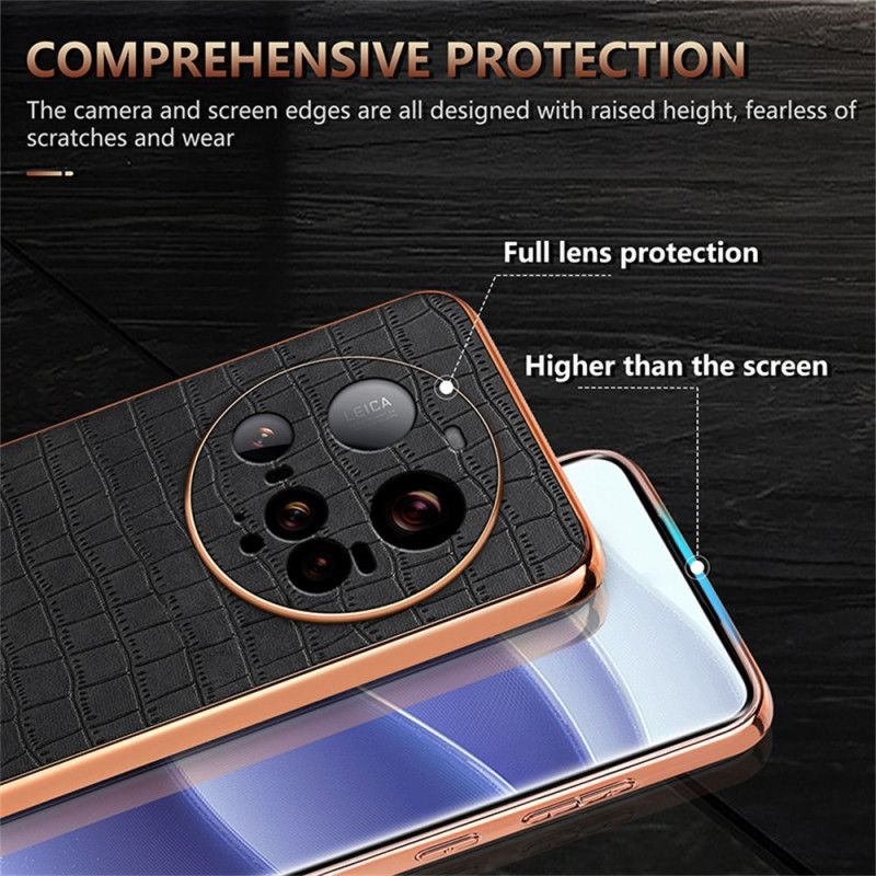 Cover Xiaomi 15 Ultra Telefon Etui Krokodilletekstur Azns