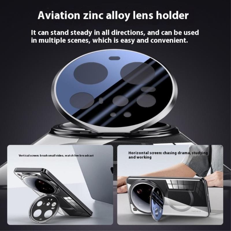 Cover Xiaomi 15 Ultra Telefon Etui Magsafe-kompatibel Med Stativ