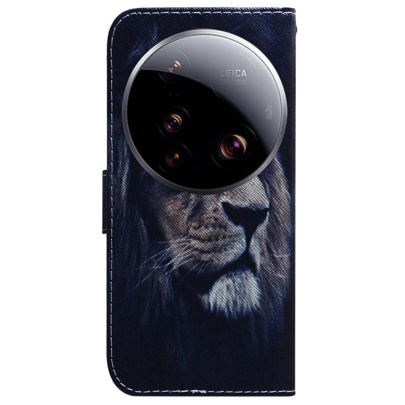 Flip Cover Til Xiaomi 15 Ultra Drømmende Løve