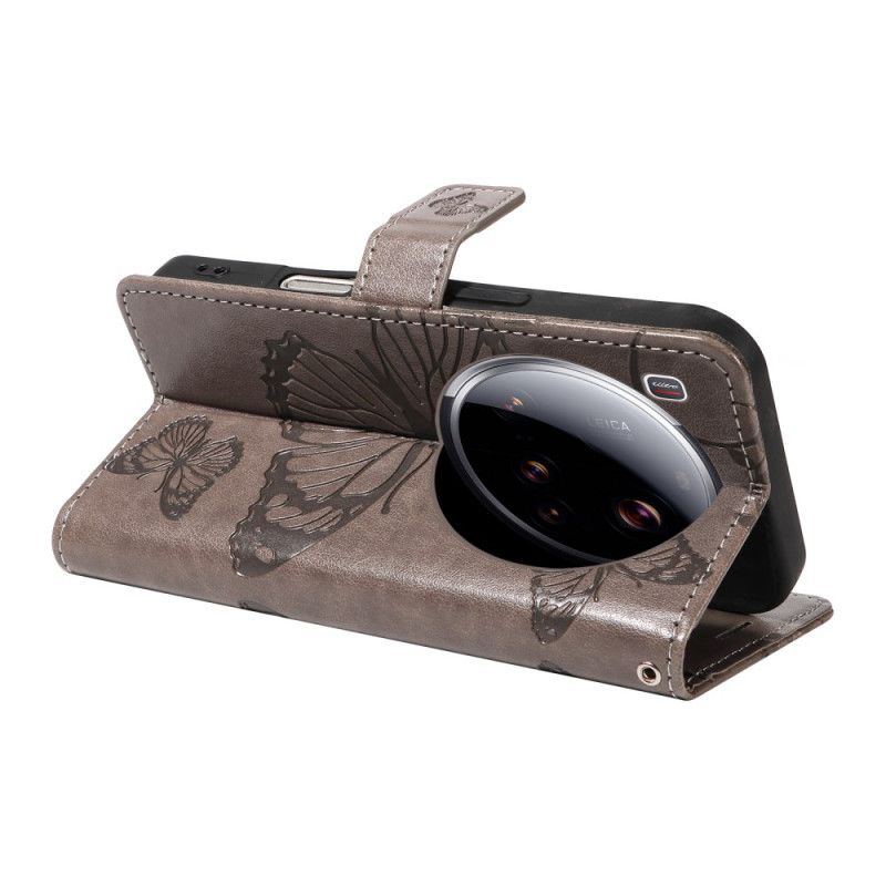 Flip Cover Til Xiaomi 15 Ultra Kæmpesommerfugle