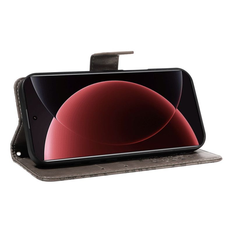 Flip Cover Til Xiaomi 15 Ultra Solsikkemønster