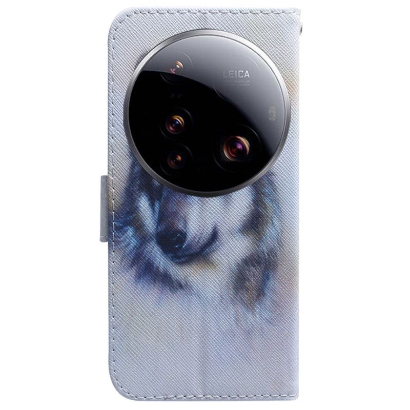 Flip Cover Xiaomi 15 Ultra Akvarel Ulv