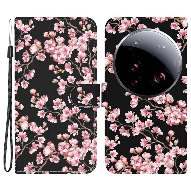 Flip Cover Xiaomi 15 Ultra Blommeblomster