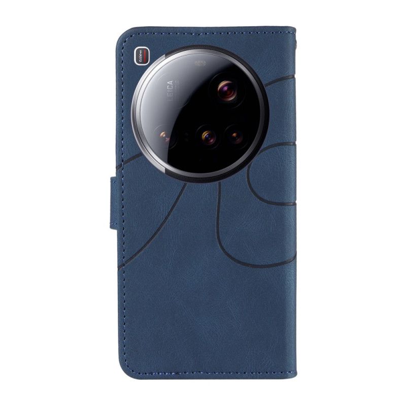 Flip Cover Xiaomi 15 Ultra Bølgede Linjer