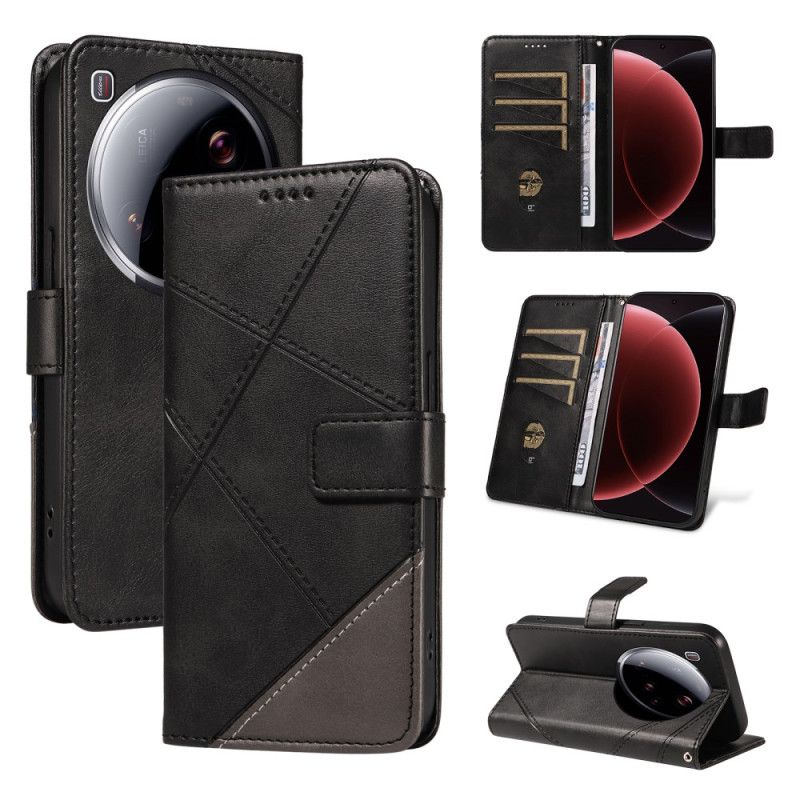 Flip Cover Xiaomi 15 Ultra Geometrisk Design