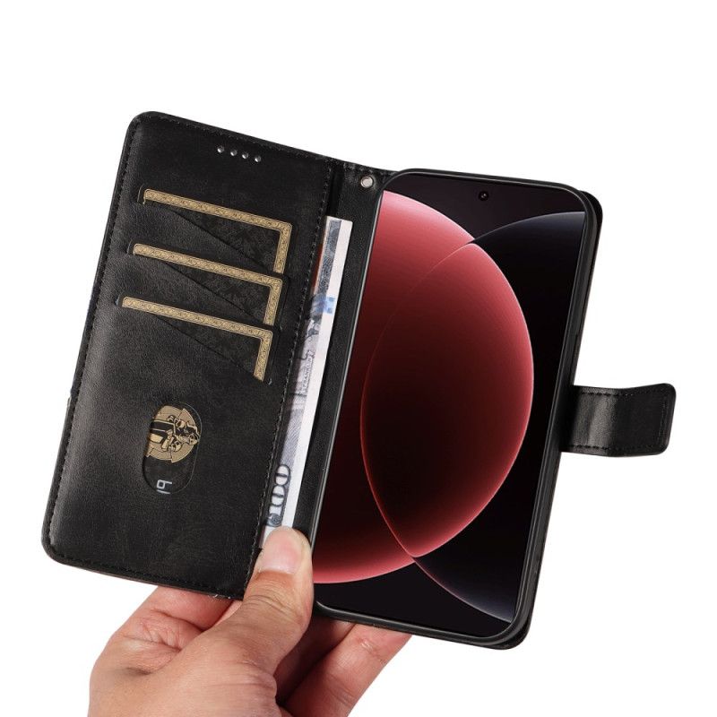 Flip Cover Xiaomi 15 Ultra Geometrisk Design