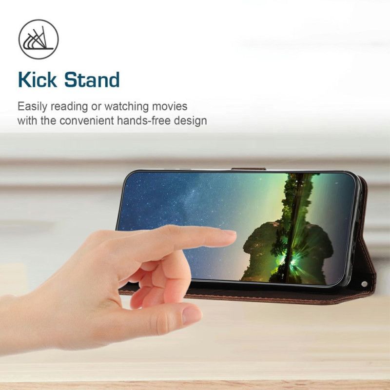 Flip Cover Xiaomi 15 Ultra Geometrisk Linjerem