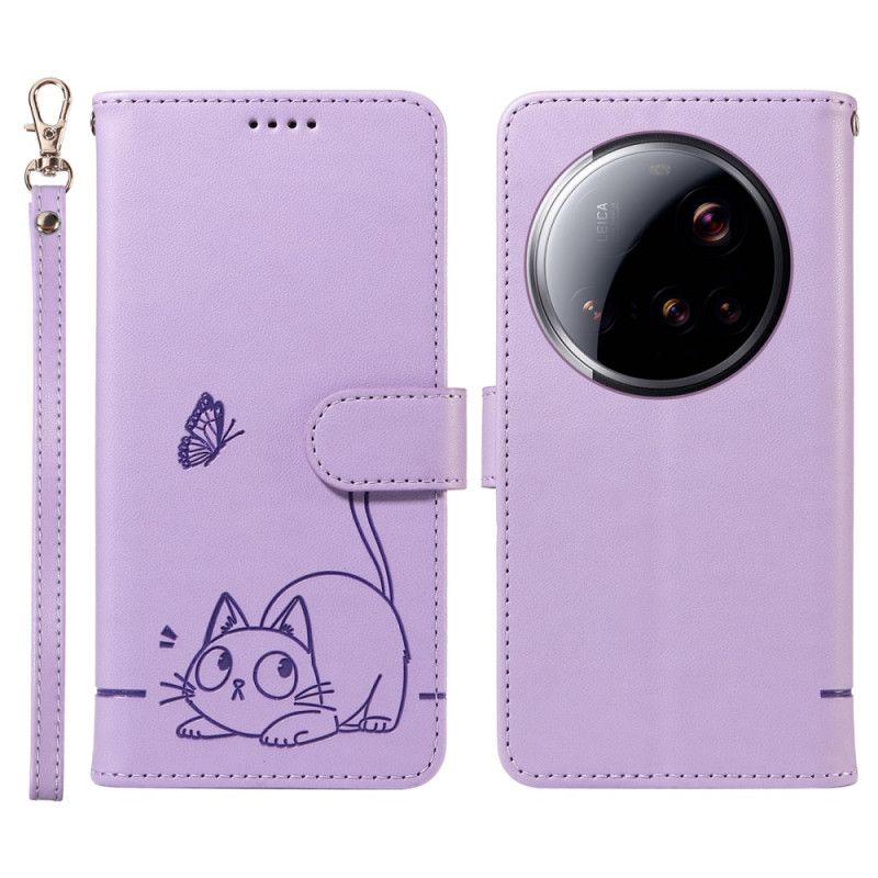 Flip Cover Xiaomi 15 Ultra Grafisk Katterem